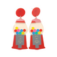 Earrings - Oversized gumball machine drops