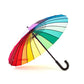 Umbrella - Large and Regular, 24 Panel, Rainbow