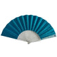 Small Folding Fan - Blue Glitter