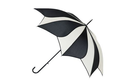 Batwing Umbrella - Black and White