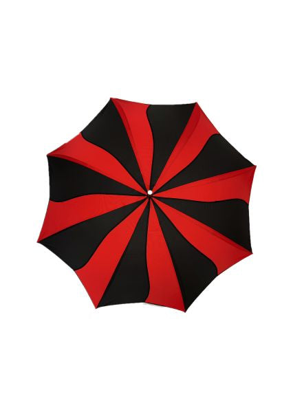 Batwing Umbrella - Red and Black