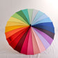 Umbrella - Large and Regular, 24 Panel, Rainbow