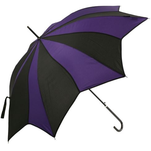 Batwing Umbrella - Purple and Black