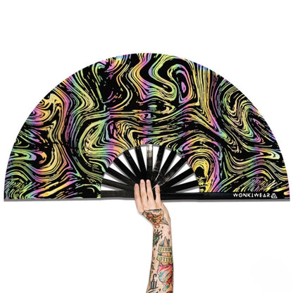 XL Festival Fan - Flash Reflective, Swirl